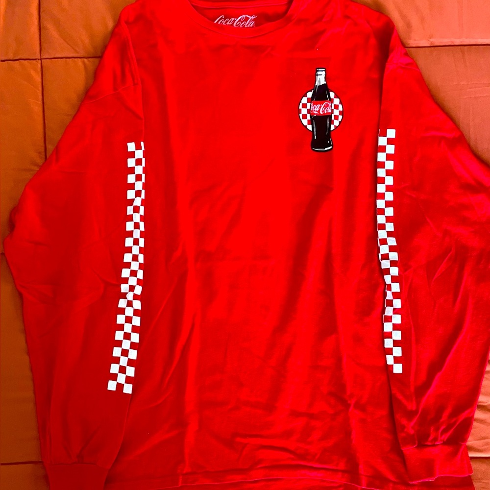 Coca-Cola Red Long Sleeve Shirt